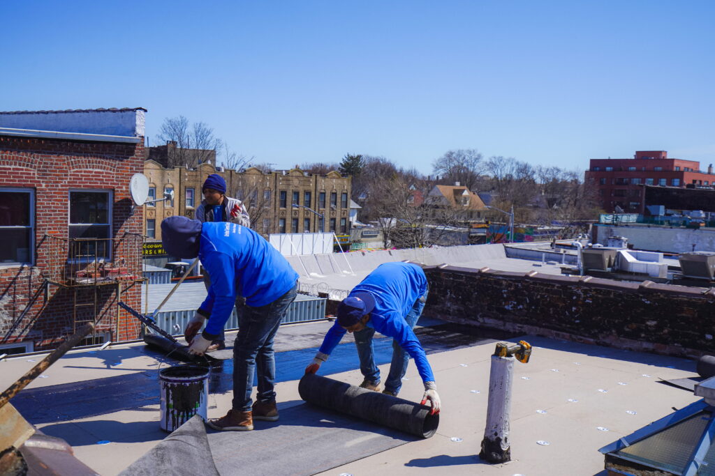 united roofing and waterproofing project working 1
